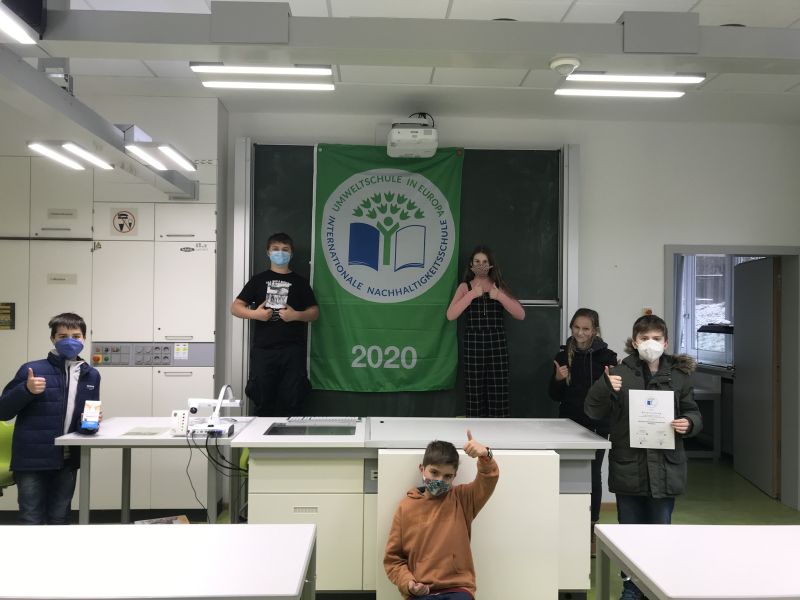 Erneute Auszeichnung zur  „Umweltschule in Europa/Internationale Nachhaltigkeitsschule“